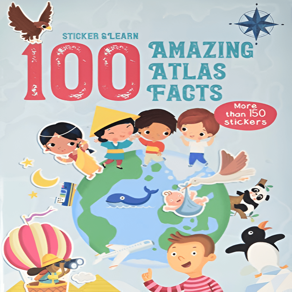 100 Fun Facts to Sticker: Atlas - Zootii