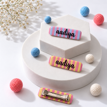 Hair Clips - Bubble Mint (Pack of 4)