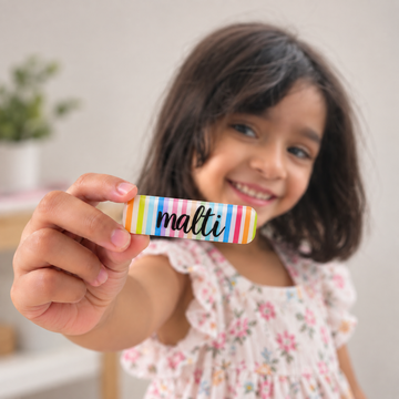 Hair Clips - Rainbow (Pack of 4)