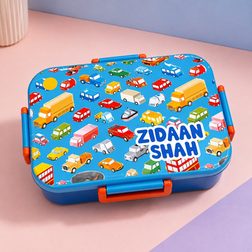 Premium Bento Lunch Box - Vehicles