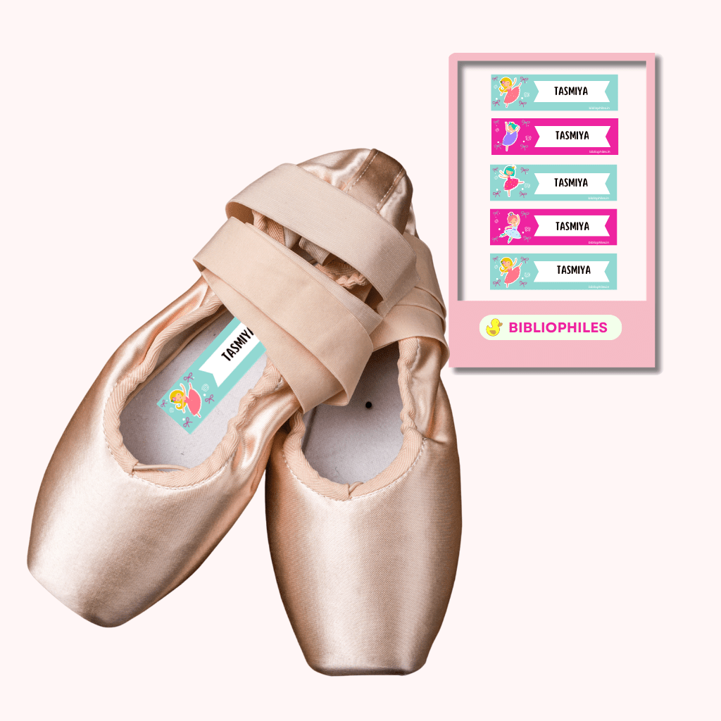 Ballerina Customized Waterproof Labels - Zootii