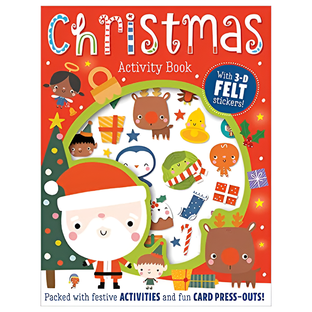Christmas Activity Book (Felt Stickers) - Zootii