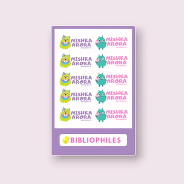 Clothes Shape Personalised Stickers Monsters - Zootii