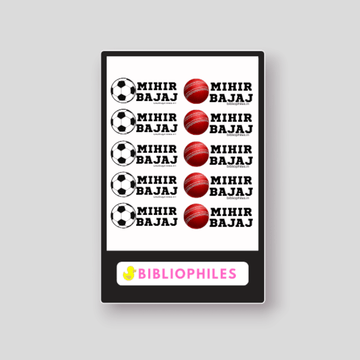Clothes Shape Personalised Stickers Sports - Zootii