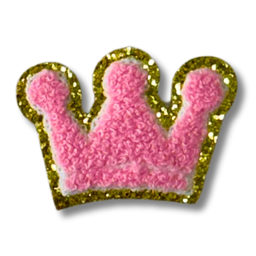 Funky Iron on Patches - Crown - Zootii