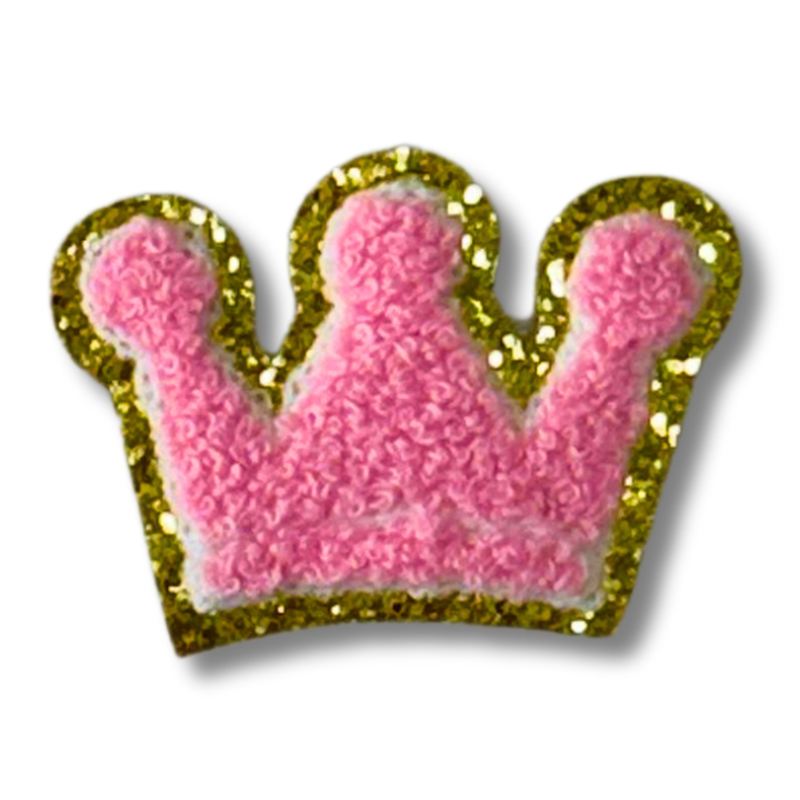 Funky Iron on Patches - Crown - Zootii