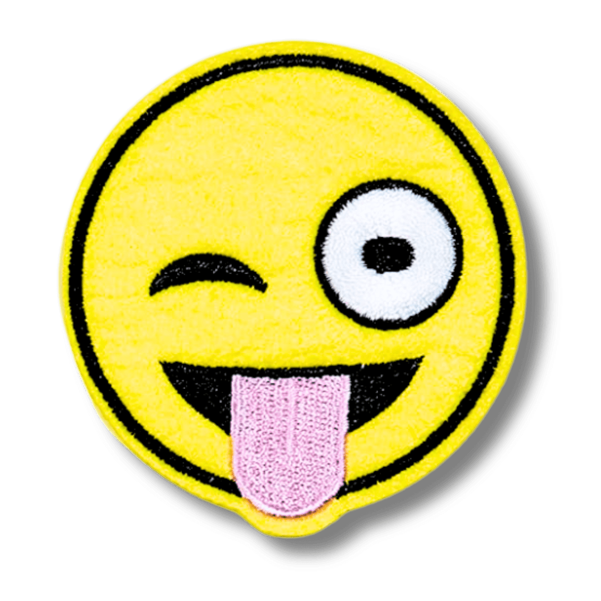 Funky Iron on Patches - Smiley - Zootii