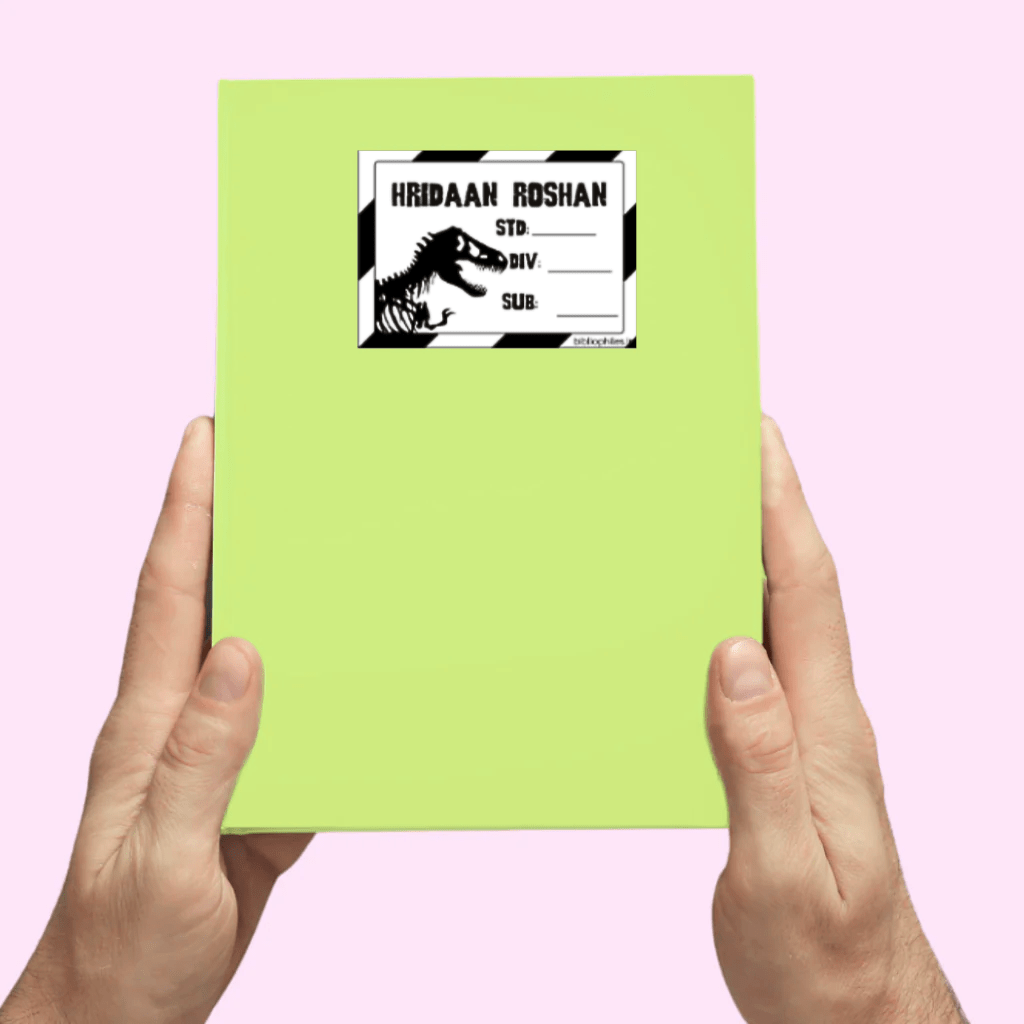 Jurassic Book Labels | Personalised Premium Labels - Zootii