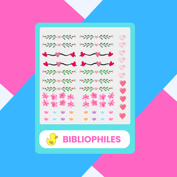 Lens ART - Connected Hearts - Decorate Your Frames - Zootii