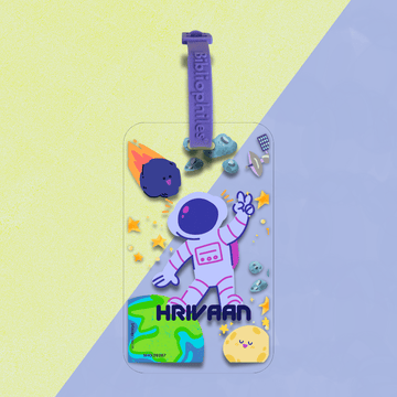 Luggage Tag - Space (Transparent Tag) - Zootii