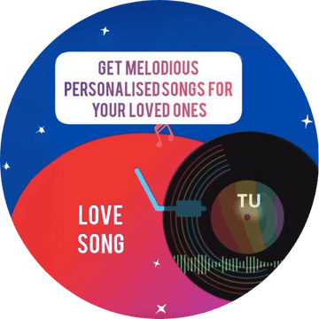 Personalised Song with your message | Unique Gift | Birthday | Anniversary Surprise - Zootii