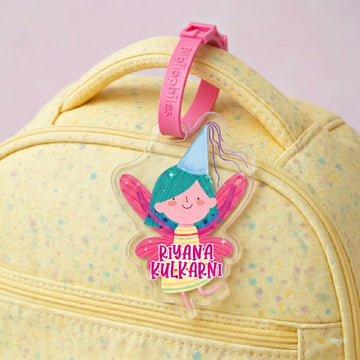 personalised bag tags for kids india birthday fairy shape design zootii zootii