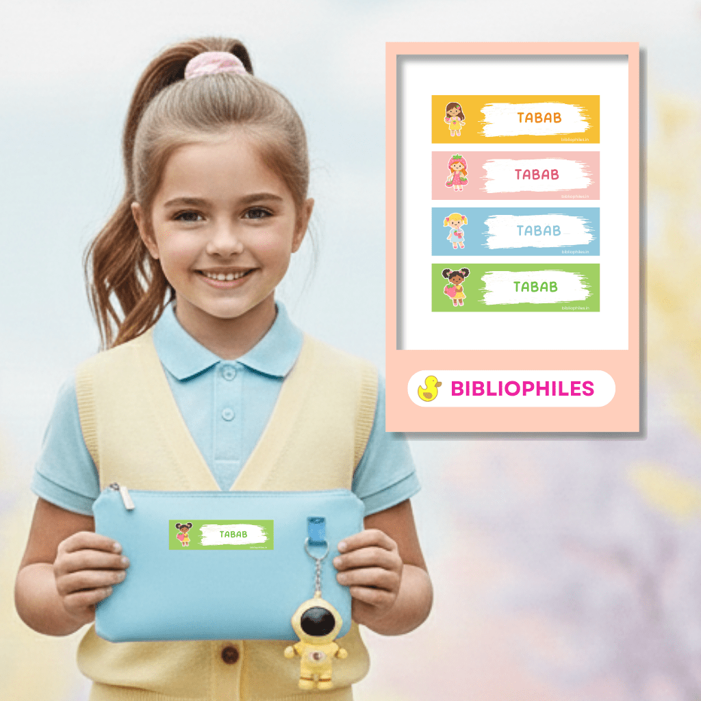 Strawberry Girls Customized Waterproof Labels - Zootii