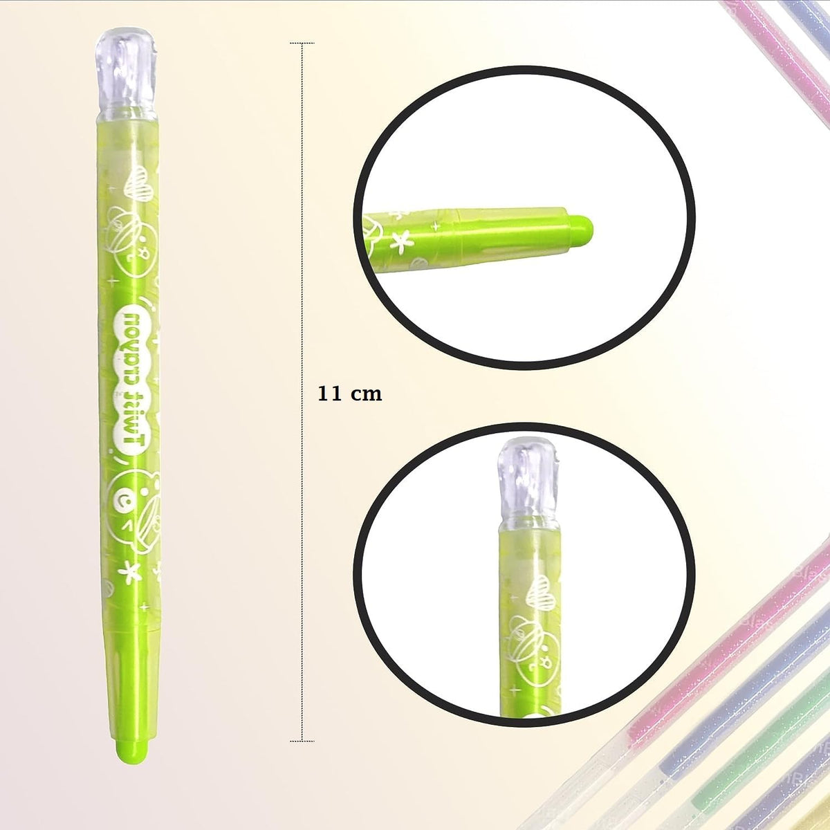 Twisty Crayons Set (12) - Zootii