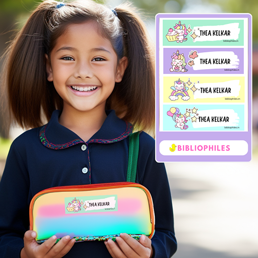 Unicorn Customized Waterproof Labels - Zootii