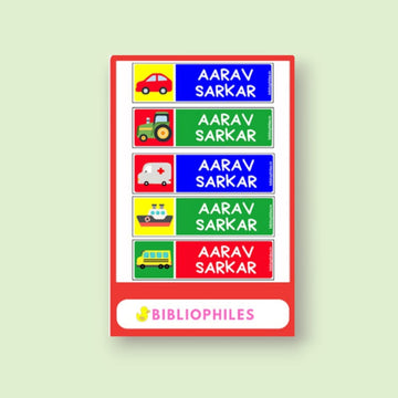 Vehicles Customized Waterproof Labels - Zootii