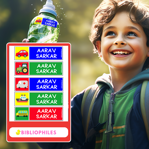 Vehicles Customized Waterproof Labels - Zootii