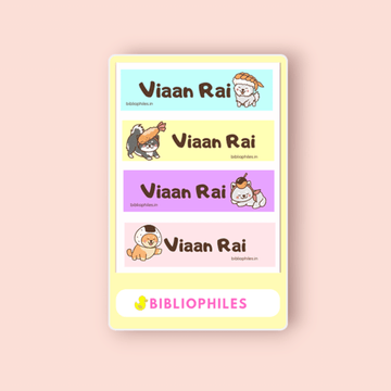 Waterproof Personalised Stickers - Zootii