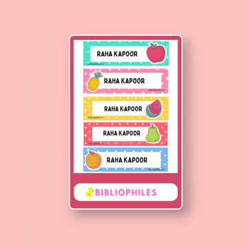 Waterproof Personalised Stickers - Zootii