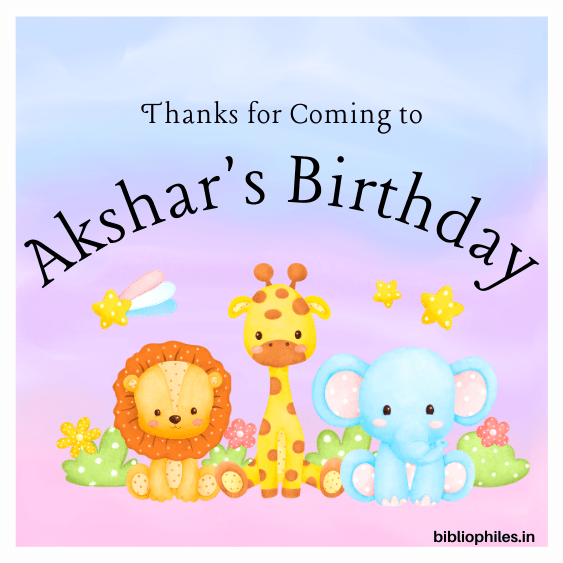 Zoo Personalised Gift Tag Stickers - Zootii