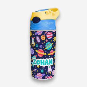 Zootii Personalised Water Bottle (Space) - Zootii