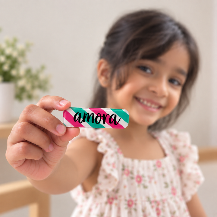 Hair Clips - Candy Slant (Pack of 4)