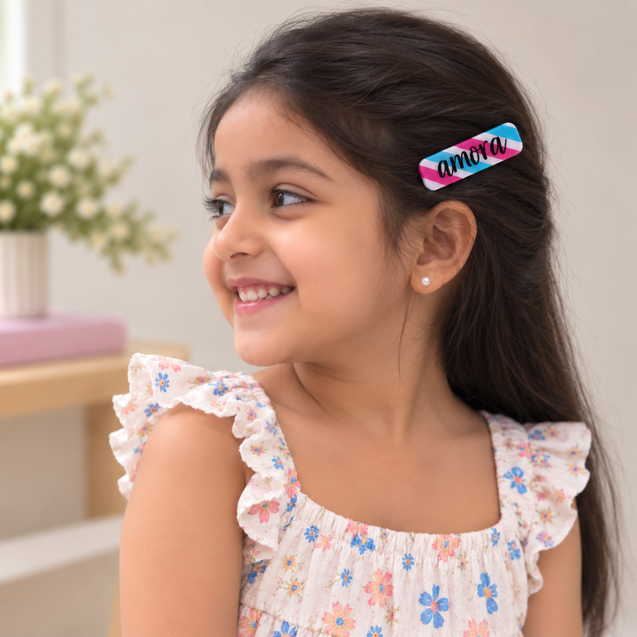 Hair Clips - Candy Slant (Pack of 4)