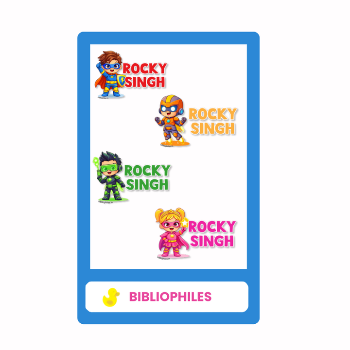 Personalised Clothes Stickers - Superhero Kids