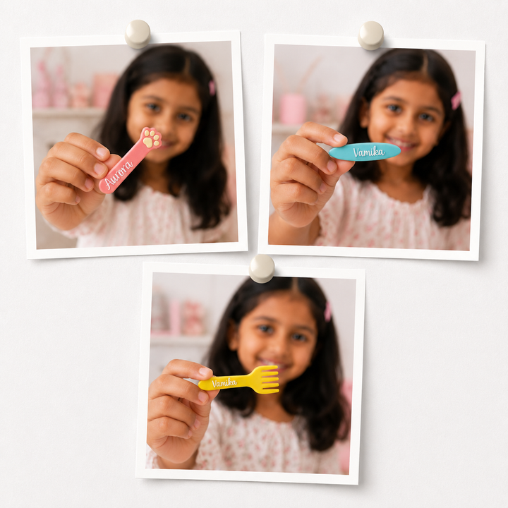 Hair Clips - Paws (Pack of 3)