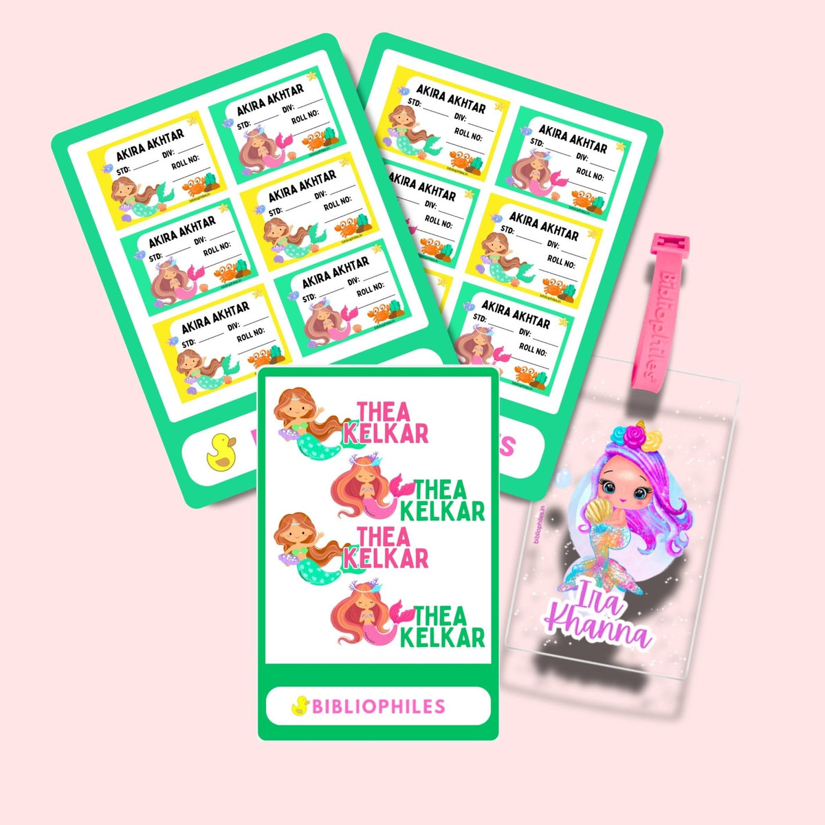 personalized book labels for kids