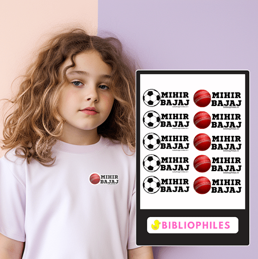 Clothes Shape Personalised Stickers Sports - Zootii