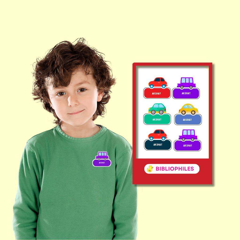 Clothes Shape Personalized Stickers Colourful Cars - Zootii