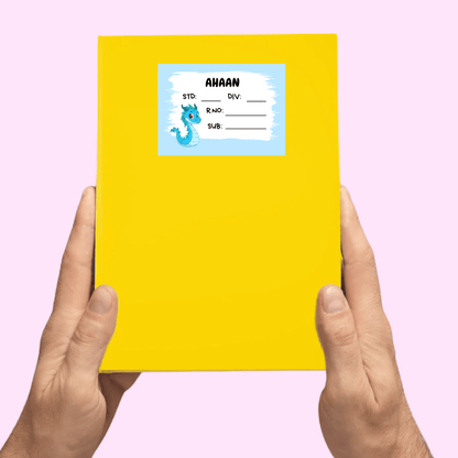 Dragon Book Labels | Personalised Dragon Labels - Zootii