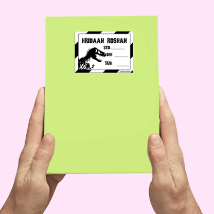 Jurassic Book Labels | Personalised Premium Labels - Zootii