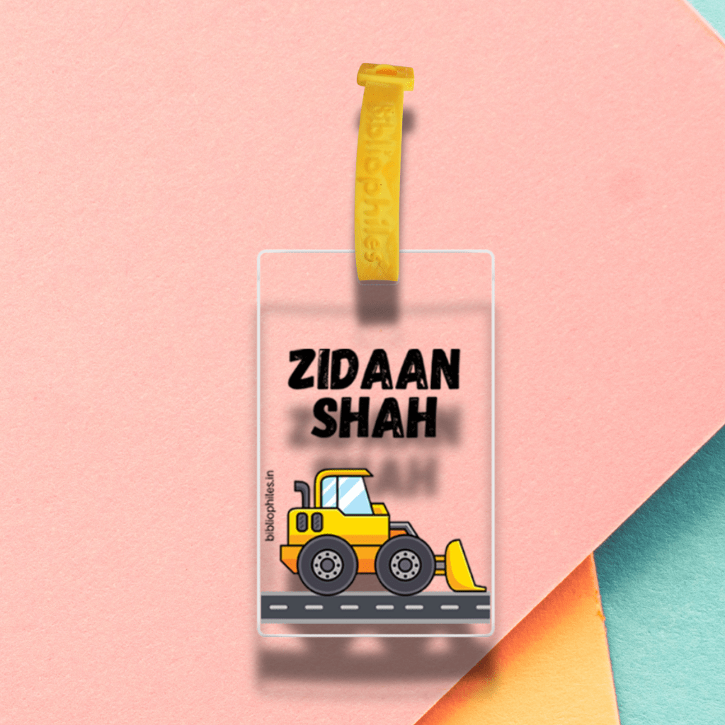 Luggage Tag - Construction (Transparent Tag) - Zootii