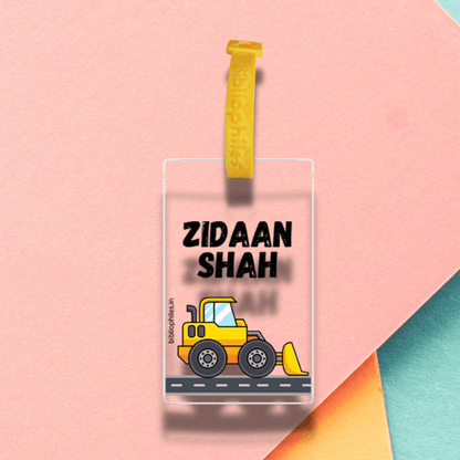 Luggage Tag - Construction (Transparent Tag) - Zootii