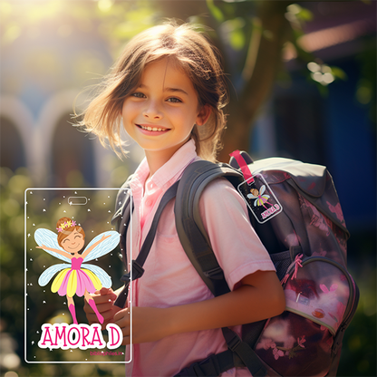 Luggage Tag - Fairy (Transparent Tag) - Zootii