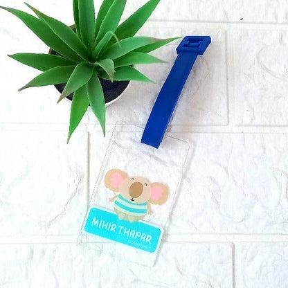 Luggage Tag - Koala (Transparent Tag) - Zootii