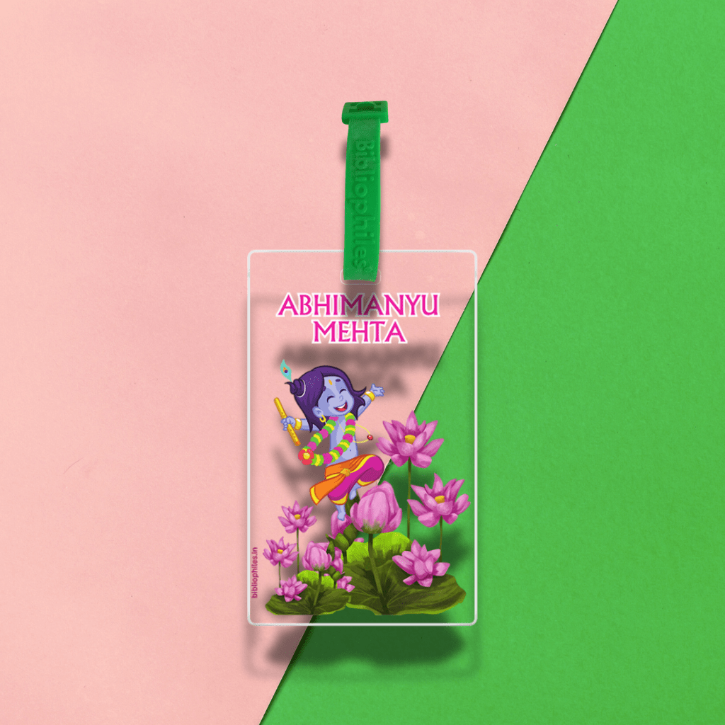 Luggage Tag - Krishna (Transparent Tag) - Zootii