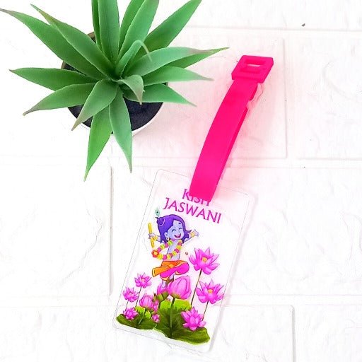 Luggage Tag - Krishna (Transparent Tag) - Zootii