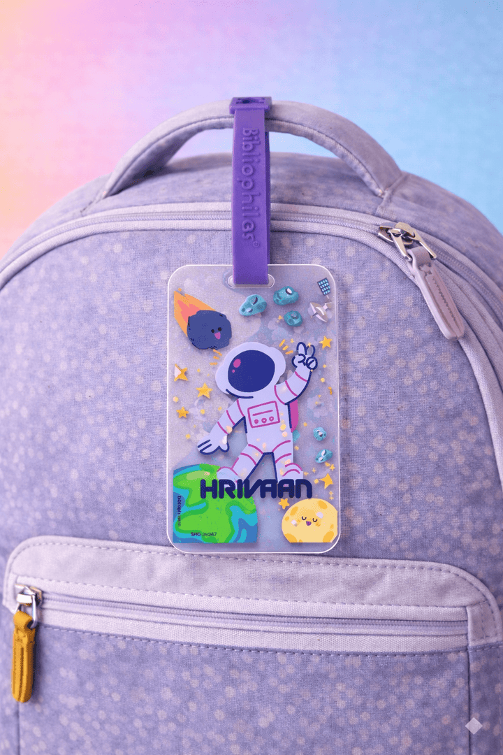 Luggage Tag - Space (Transparent Tag) - Zootii