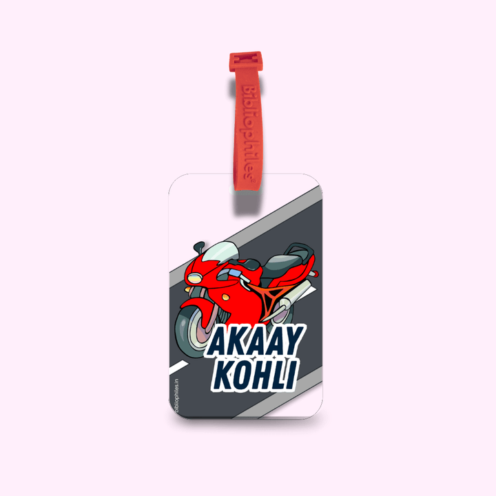 Luggage Tag - SuperBike (Transparent Tag) - Zootii