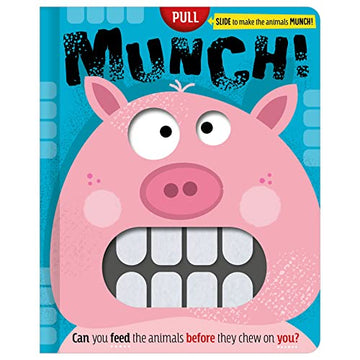 Munch! ( A Push and Pull Interactive Boardbook ) - Zootii