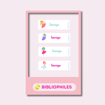 Personalised Clothes Stickers - Ballerina - Zootii