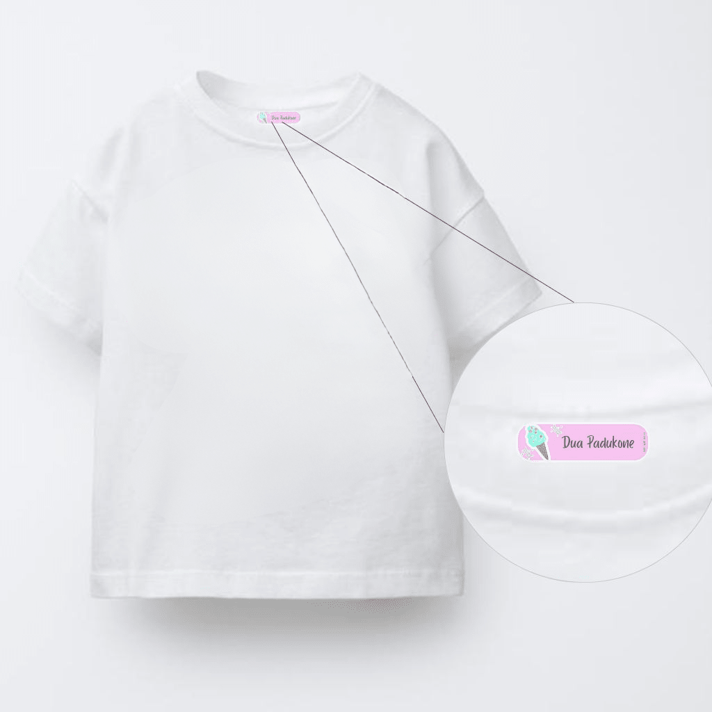 Personalised Clothes Stickers - Pastries - Zootii