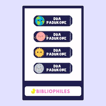 Personalised Clothes Stickers - Planet - Zootii
