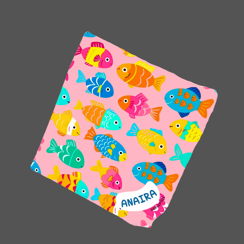 Personalised Muslin Handkerchief Boy Box - Jumbo (Pack of 12) - Zootii