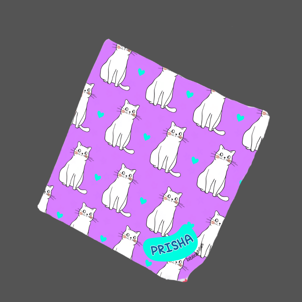 Personalised Muslin Handkerchief Girl Box - Jumbo (Pack of 12) - Zootii