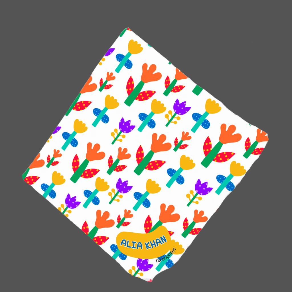 Personalised Muslin Handkerchief Girl Box - Jumbo (Pack of 12) - Zootii