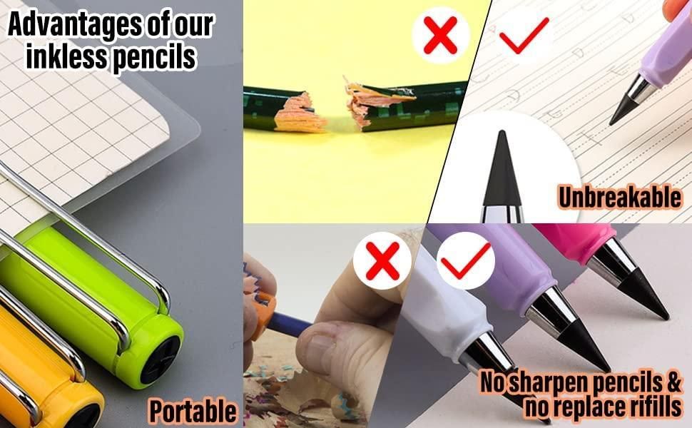 Personalised Reusable Long Lasting Pen Pencils 闁 Pack of 2 - Zootii
